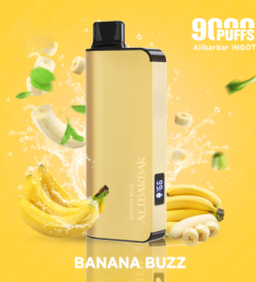 Alibarbar vape 9000 banana buzz ingot 300x300 1